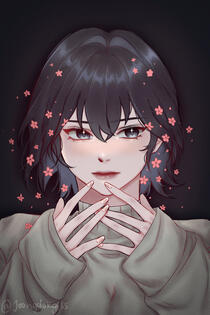 Fully Rendered Bust